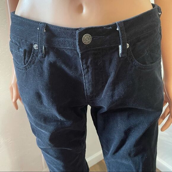 VIGOSS The Jagger Skinny Navy Corduroy Pants Sz 27 - Picture 14 of 16